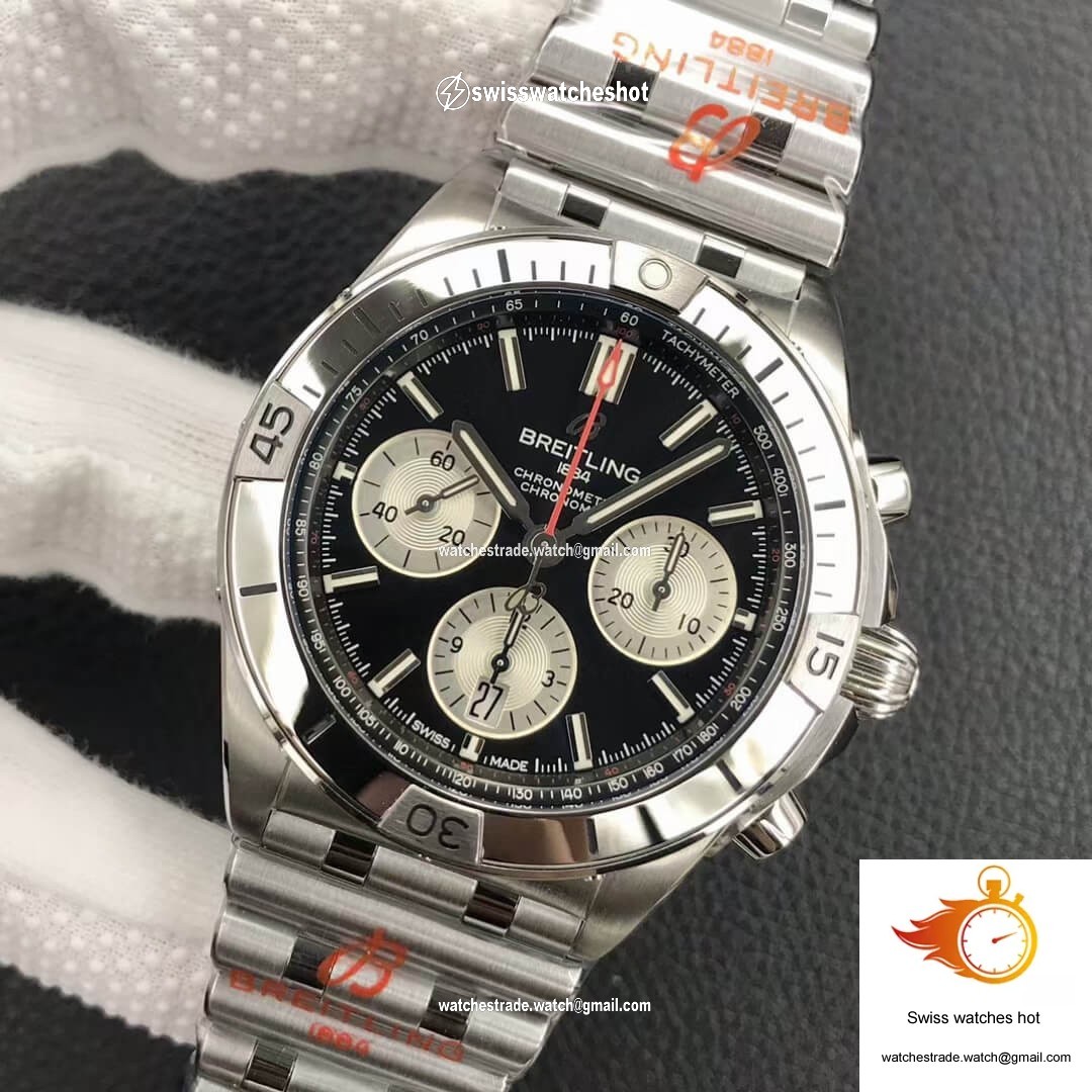 Breitling Chronomat AB0134101B1A1 GF Factory Black Dial 3
