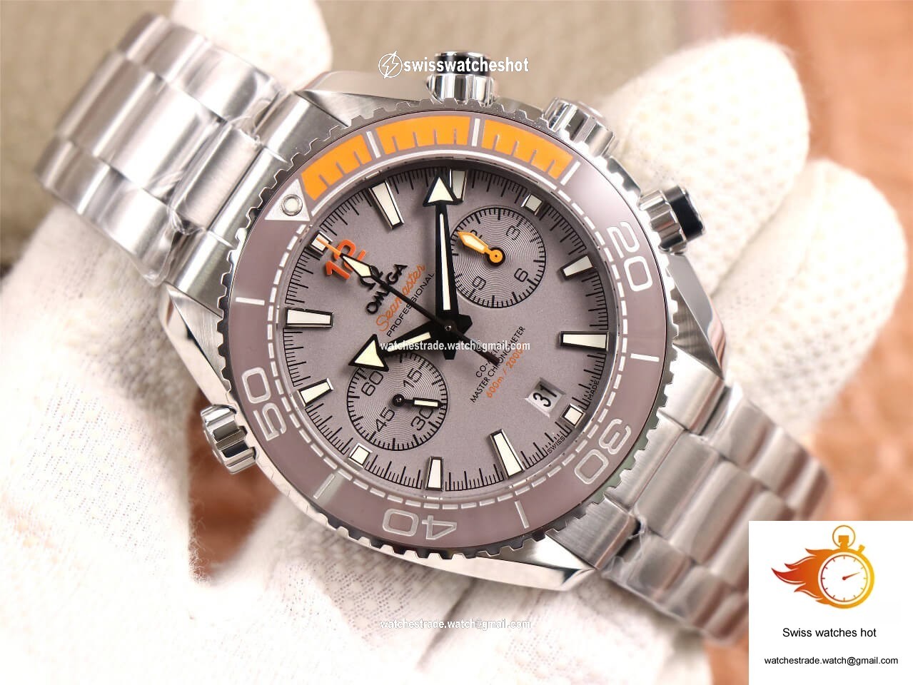 Omega Seamaster Ocean Universe 600M 215.90.46.51.99.001 OM Factory V3 Grey Dial 3