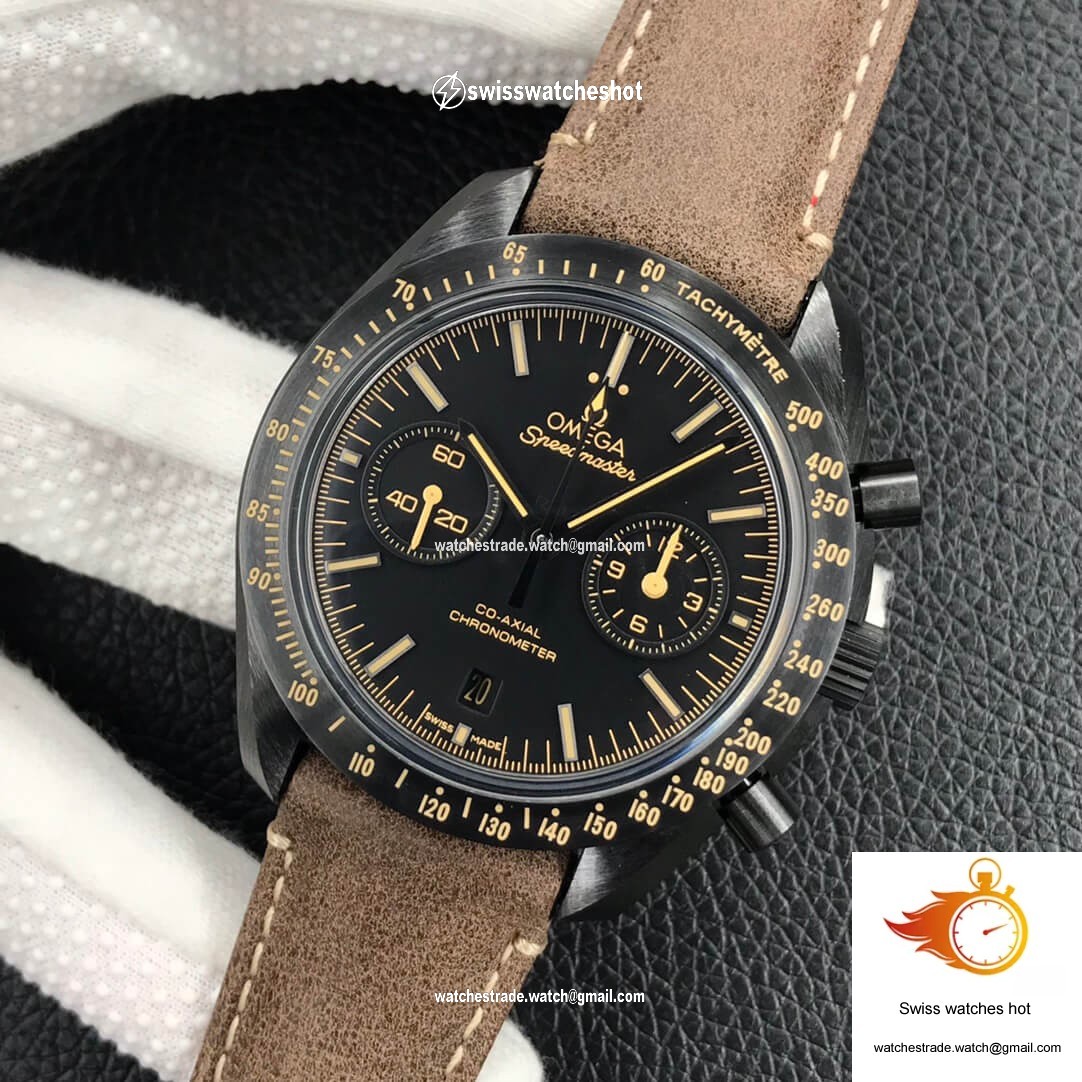 Omega Speedmaster 311.92.44.51.01.006 OM Factory V2 Dark Side Of The Moon Black 3