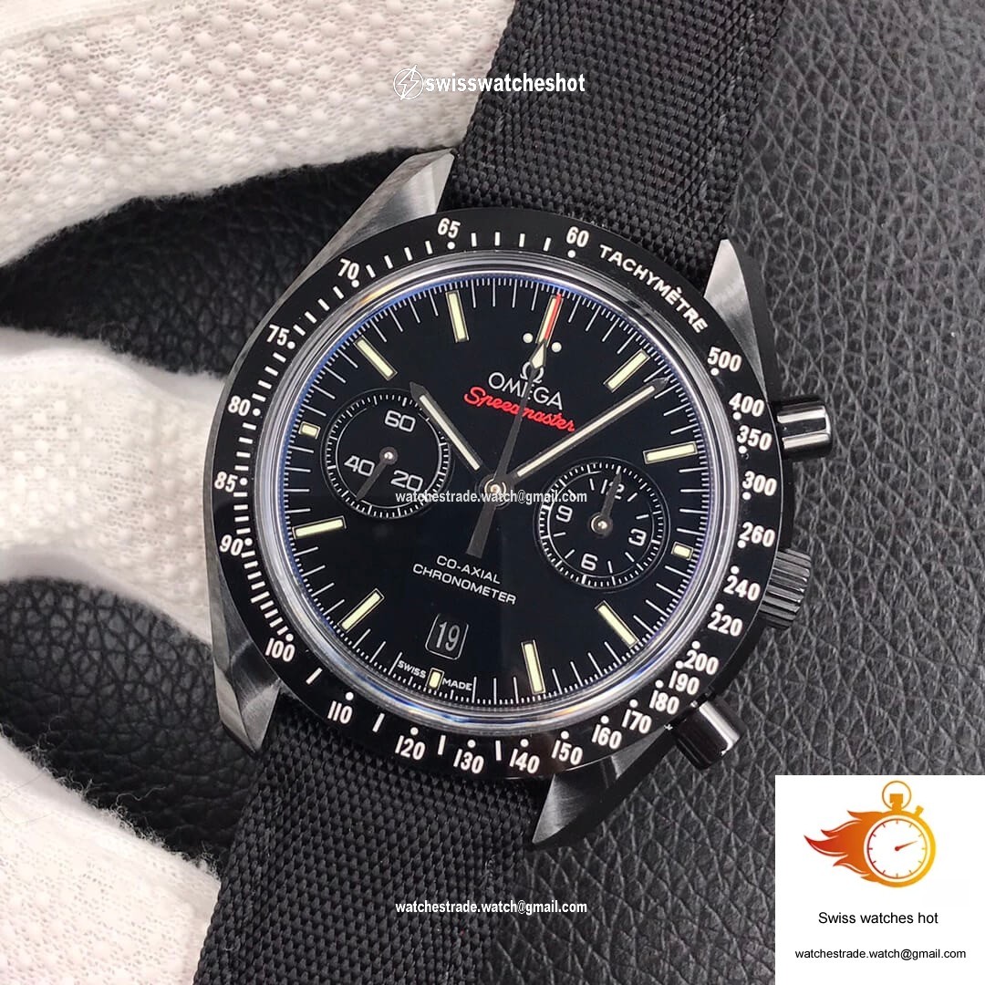 Omega Speedmaster 311.92.44.51.01.003 OM Factory V2 Dark Side Of The Moon Black 3