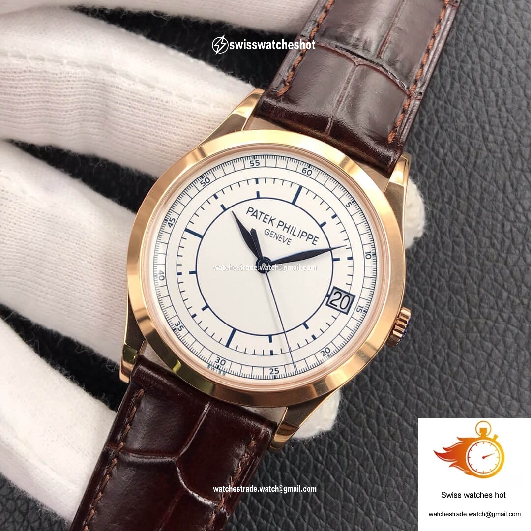 Patek Philippe Calatrava 5296R-001 ZF Factory Rose Gold 3