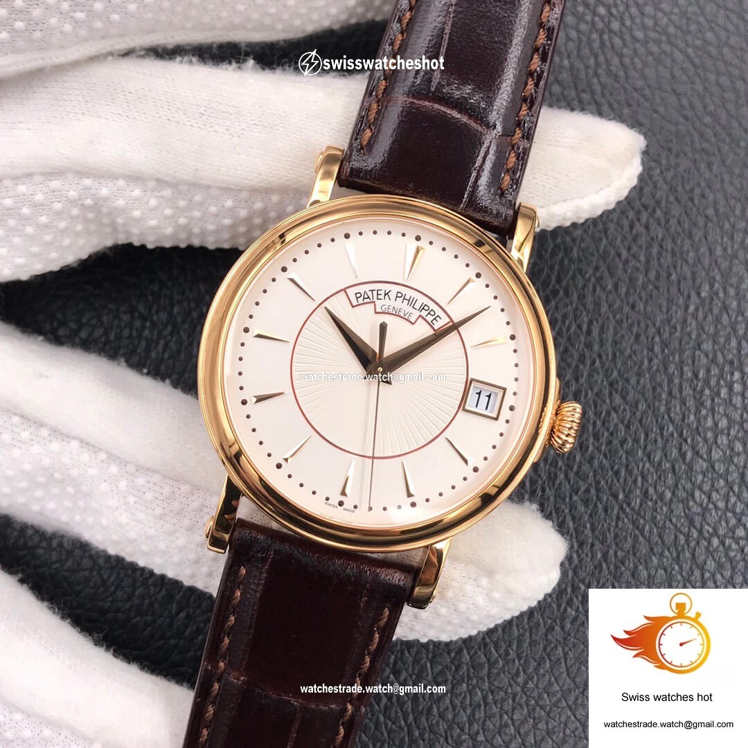 Patek Philippe Calatrava 5153J-001 ZF Factory Rose Gold 3