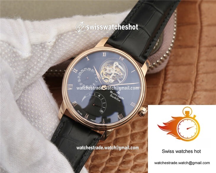 Blancpain Villeret 6025-3642-55B JB Factory Black Dial 3