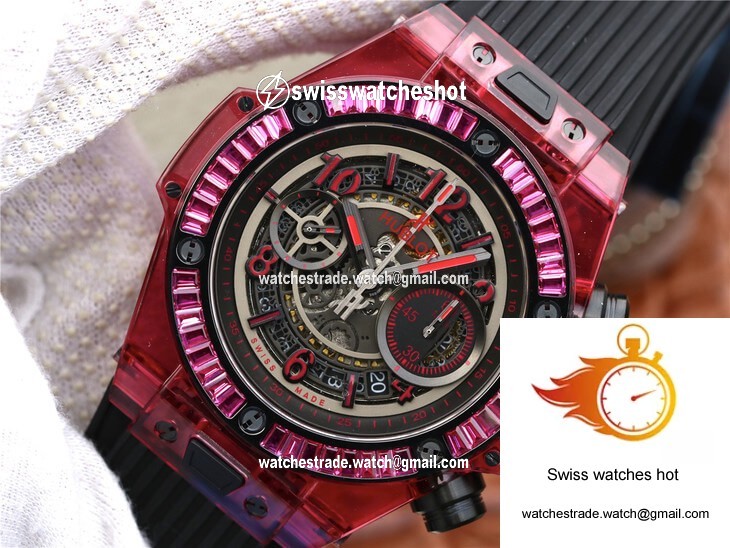 Hublot Big Bang 411.JX.4802.RT Red Case Black Strap 3