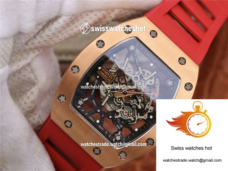 Richard Mille RM035 Americas KV Factory Rose Gold 3