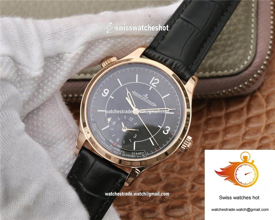 Jaeger LeCoultre Master 1428530 TF Factory Black Dial 3