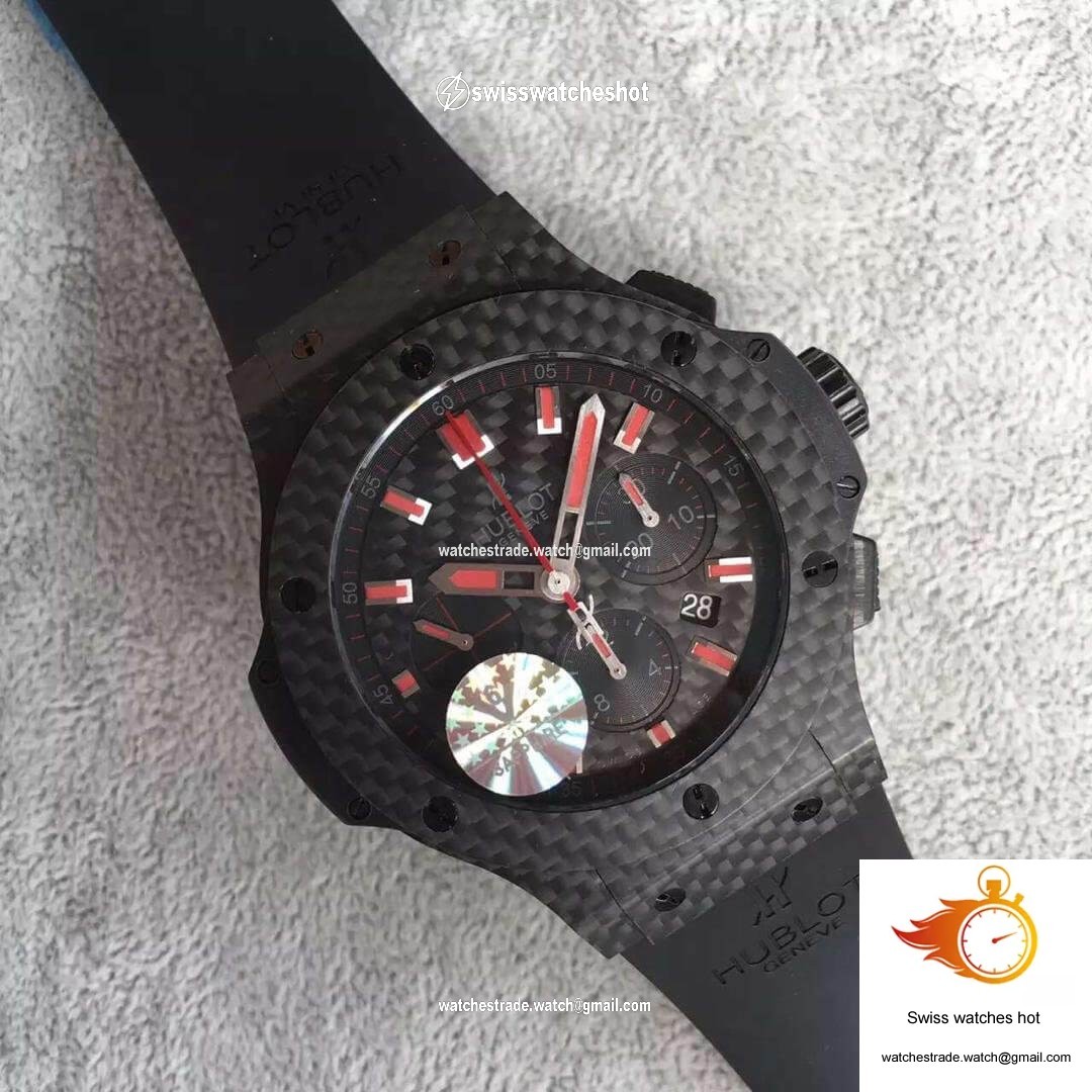 Hublot Big Bang Carbon 301.QX.1724.RX V6 Factory Black Dial 3