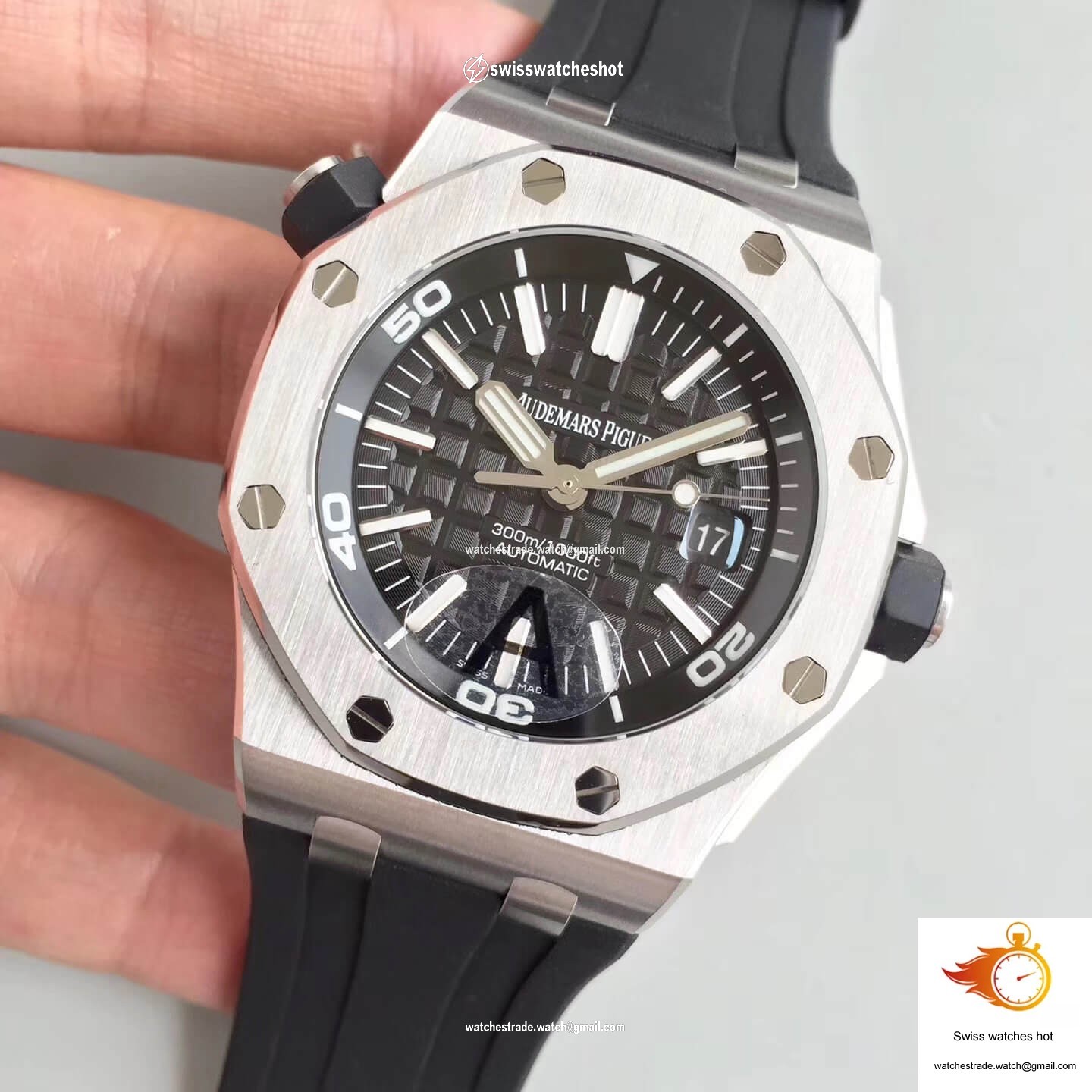 Audemars Piguet Royal Oak Offshore 15703 JF Factory V10 Black Dial 3