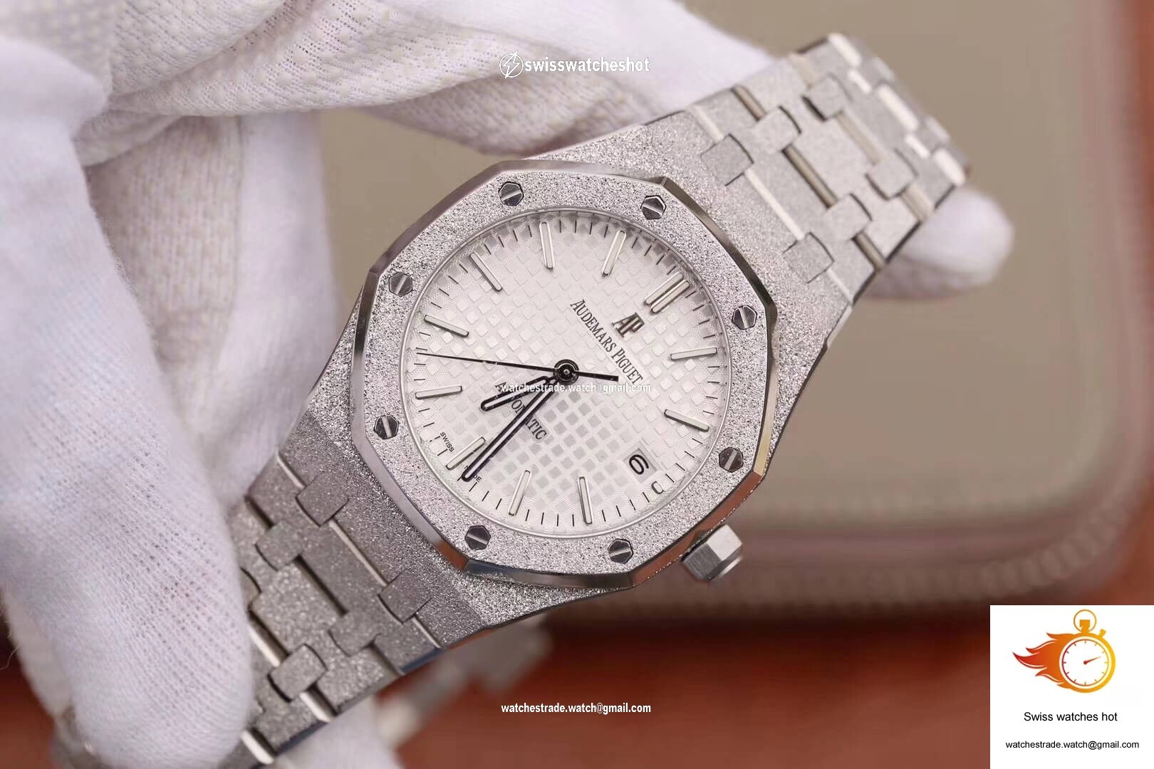 Audemars Piguet Royal Oak 15454BC.GG.1259BC.01 JH Factory Silver Dial 3