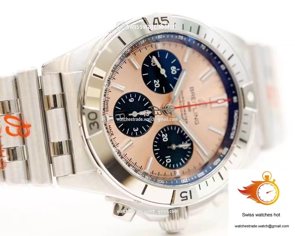 Breitling Chronomat AB0134101K1A1 GF Factory Rose Gold Dial 3