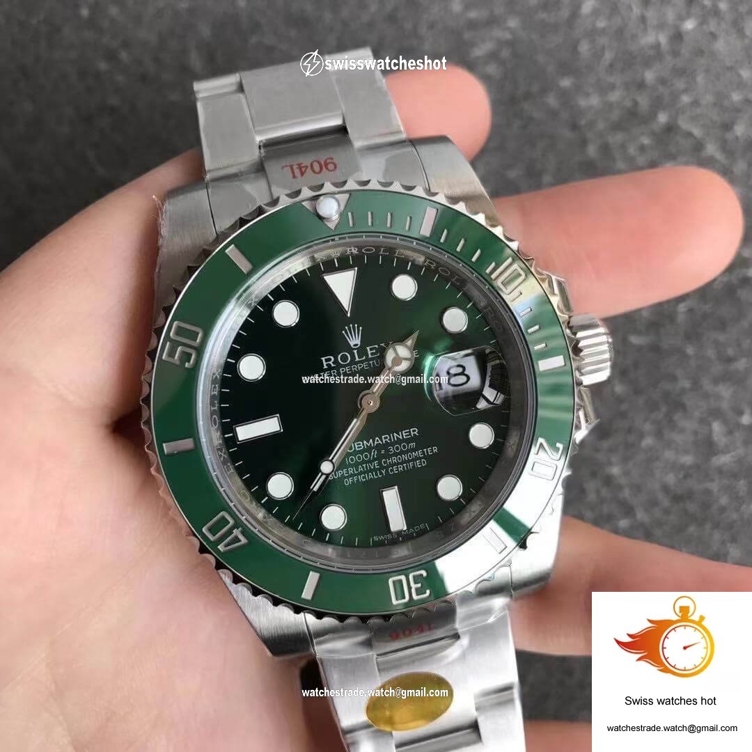 Rolex Submariner 116610LN Noob Factory V12 Green Circle 3