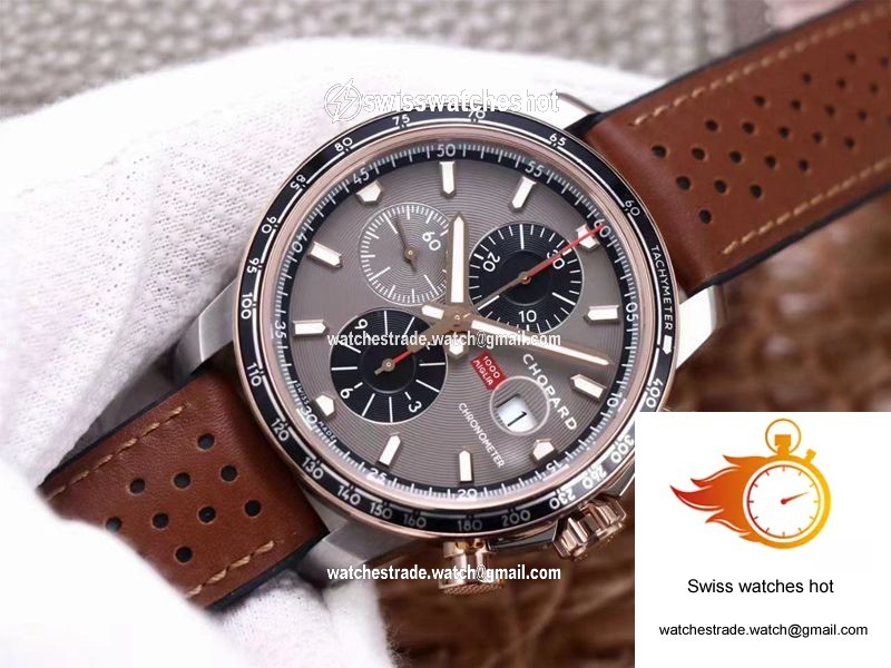 Chopard Classic Racing Mille Miglia GTS Chronograph 168571-6002 V7 Factory Gray Dial 3