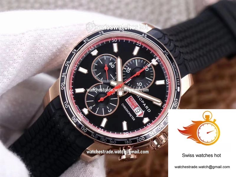 Chopard Classic Racing Mille Miglia GTS Chronograph 161293-5001 V7 Factory Black Dial 3
