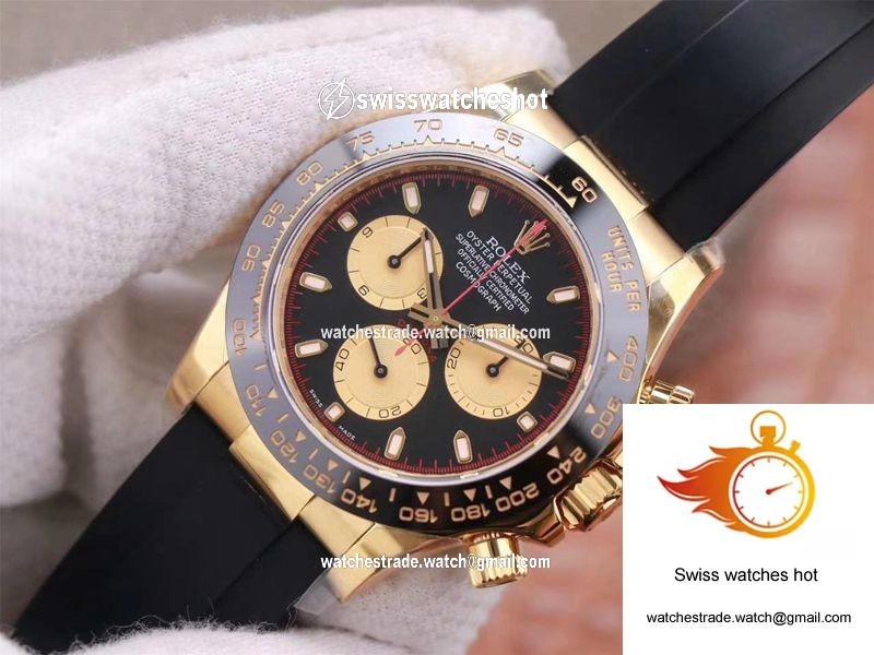 Rolex Daytona M116518LN-0047 Noob Factory Black Dial 4130 Movement 3