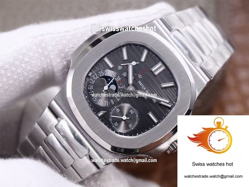 Patek Philippe Nautilus 5712/1A-001 PF Factory Gray Dial 3