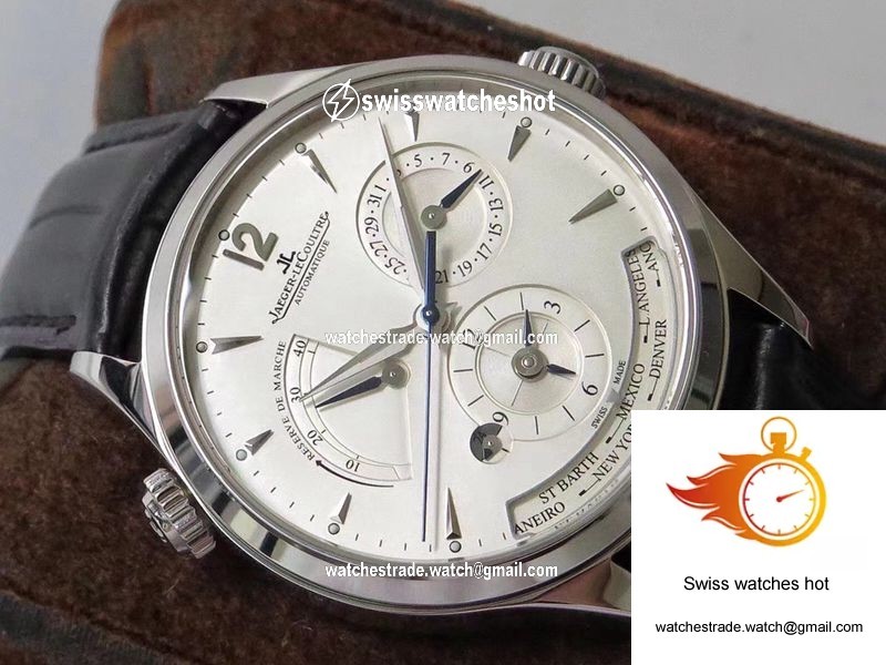 Jaeger-LeCoultre Master Geographic Q1428421 ZF Factory Silver Dial 3