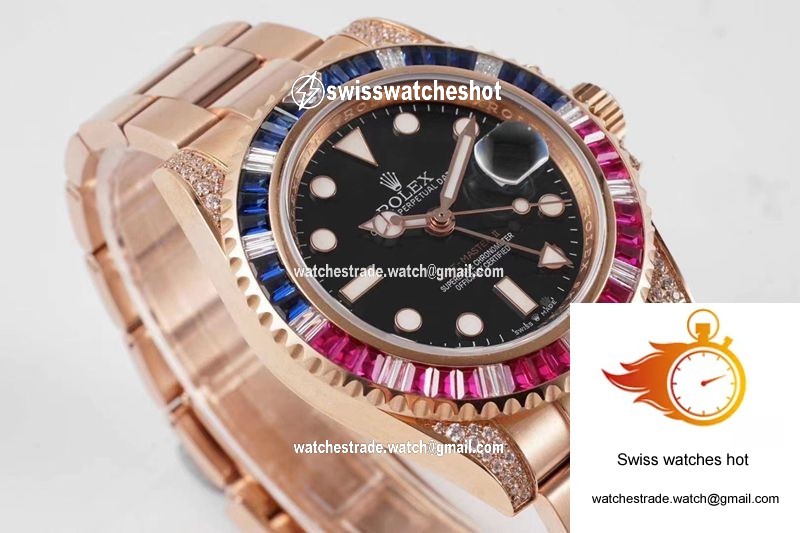 Rolex GMT Master II 116759 SAru ROF Factory Rose Gold 3