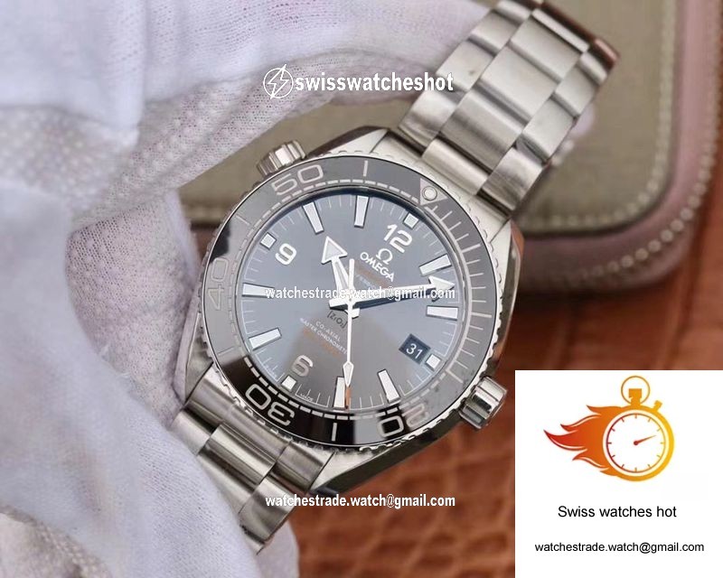 Omega Seamaster 215.30.44.21.01.001 Planet Ocean 600M VS Factory Black Ceramic Dial 3