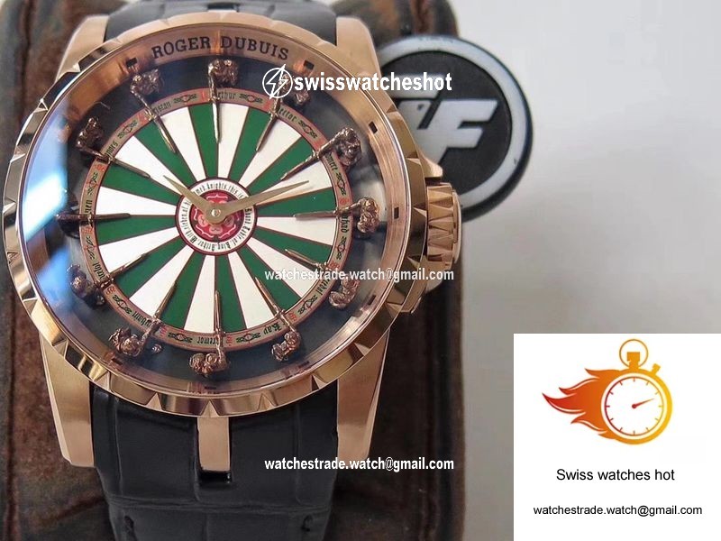 Roger Dubuis Excalibur RDDBEX0398 Knights of the Round Table II ZF Factory Rose Gold 3
