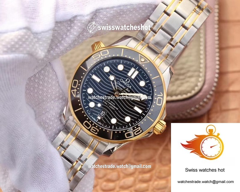 Omega Seamaster Diver 300M 210.20.42.20.01.002 VS Factory Black Dial 3