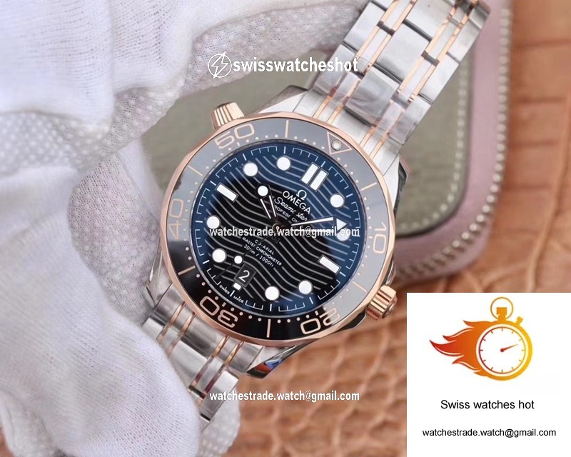 Omega Seamaster Diver 300M 210.20.42.20.01.001 VS Factory Black Dial 3