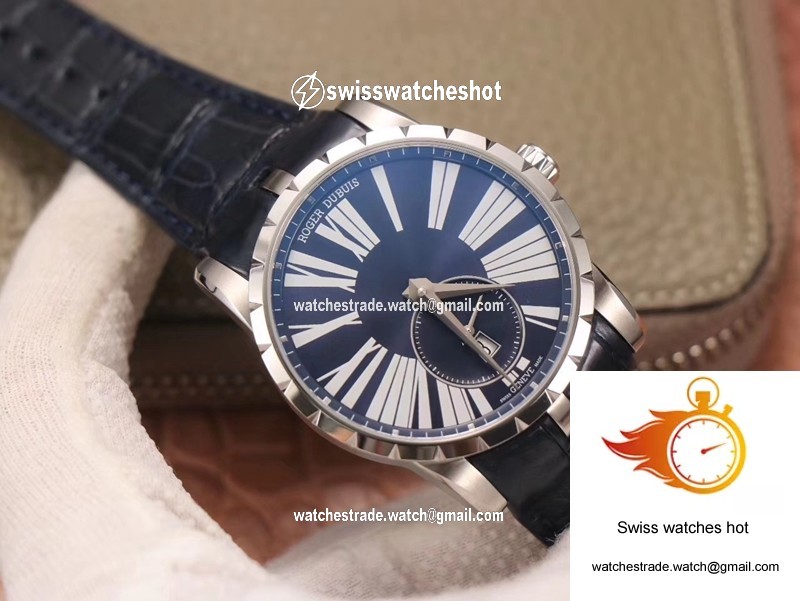 Roger Dubuis Excalibur DBEX0535 PF Factory Blue Dial 3