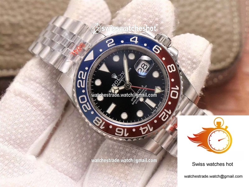 Rolex GMT Master II 126710BLRO-0001 Noob Factory Black Dial 3