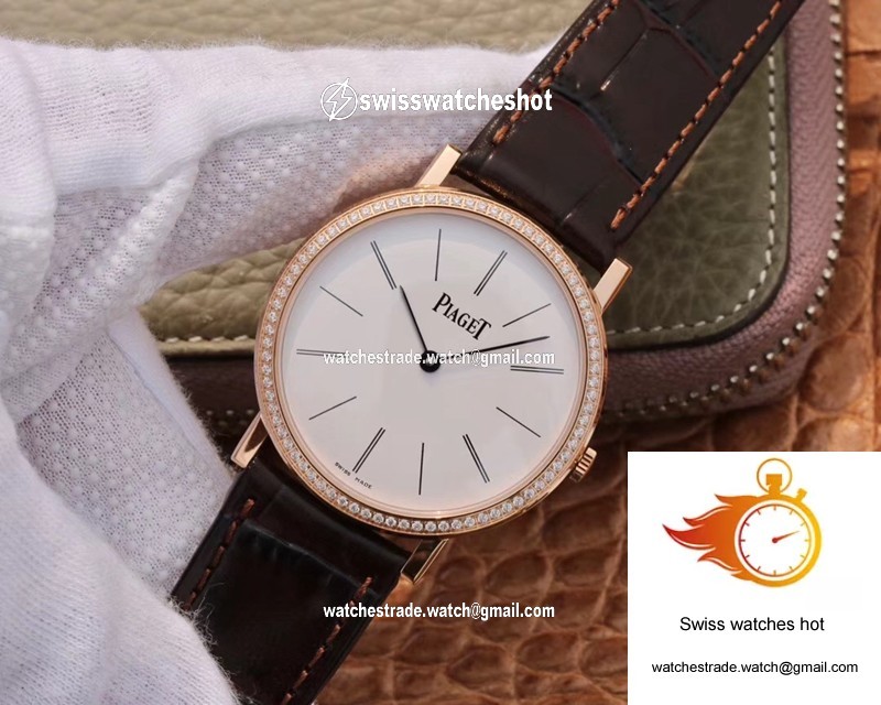 Piaget Altiplano Mecanique P10584 G0A36125 MKS Factory Rose Gold Diamond Bezel 3