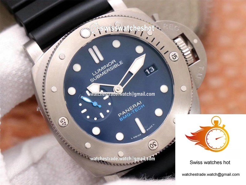 Panerai Submersible PAM00692 VS Factory Blue Dial 3