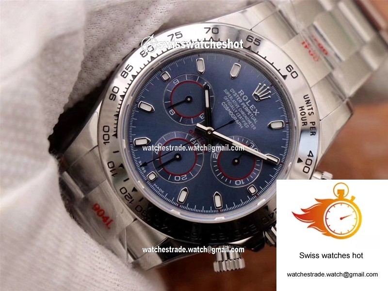 Rolex Daytona Cosmograph 116509-78599 Noob Factory Blue Dial 3
