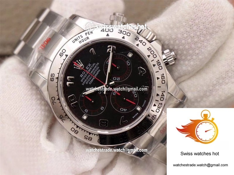 Rolex Daytona Cosmograph 116509-78599 Noob Factory Black Dial 3