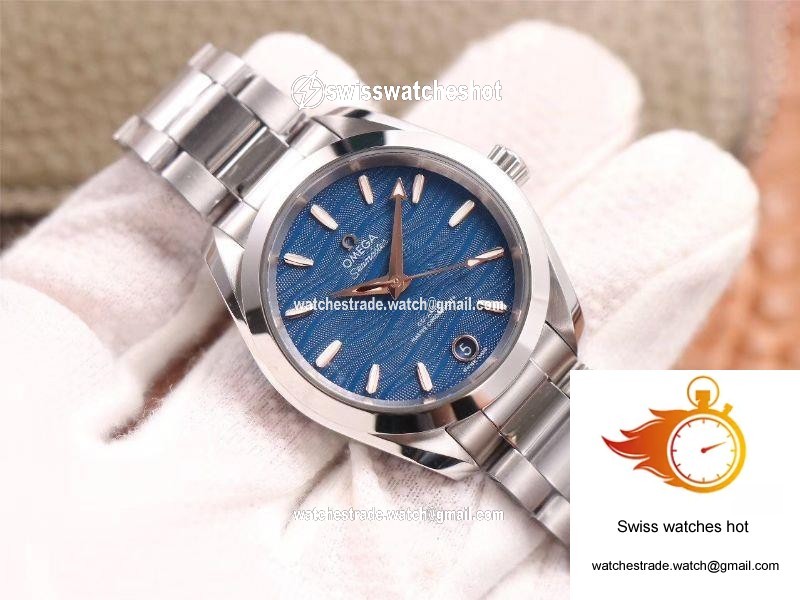 VS Factory Seamaster Aqua Terra 150M OMEGA CO AXIAL Master Chronometer Ladies 220.10.38.20.03.002 3