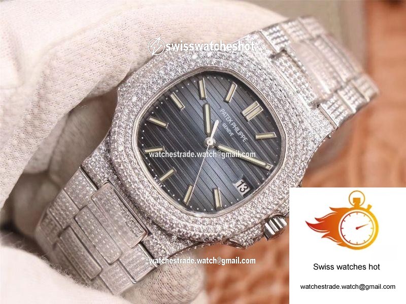Patek Philippe Nautilus 5719-10G 40mm R8 Factory 5711-1A Dial 3
