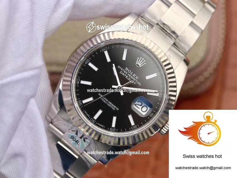 Rolex Datejust 126334 41mm AR Factory Black Dial 3
