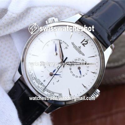 Jaeger-LeCoultre Master Geographic Steel 1428421 Silver Dial 3