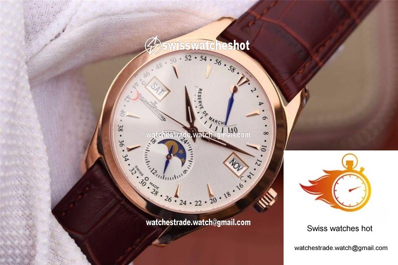 Jaeger-LeCoultre Master Calendar Q151242A Rose Gold Silver Dial 3
