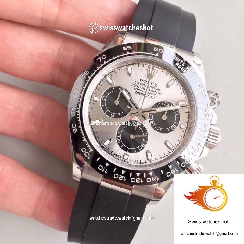 Rolex Daytona Cosmograph 116519LN AR Factory Silver Dial 3