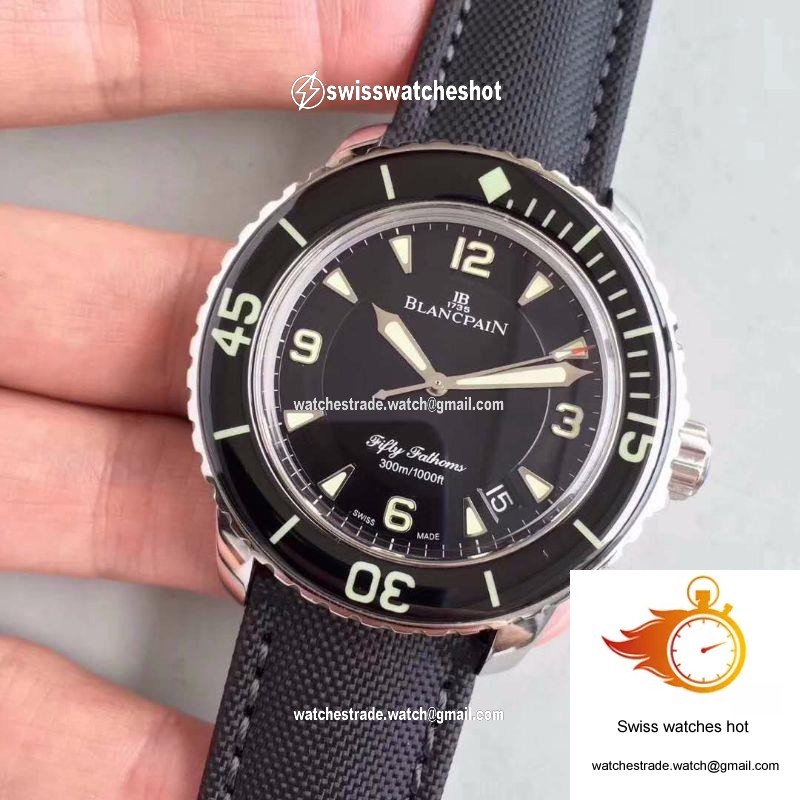 Blancpain Fifty Fathoms 5015-1130-52 ZF Factory Black Dial 3