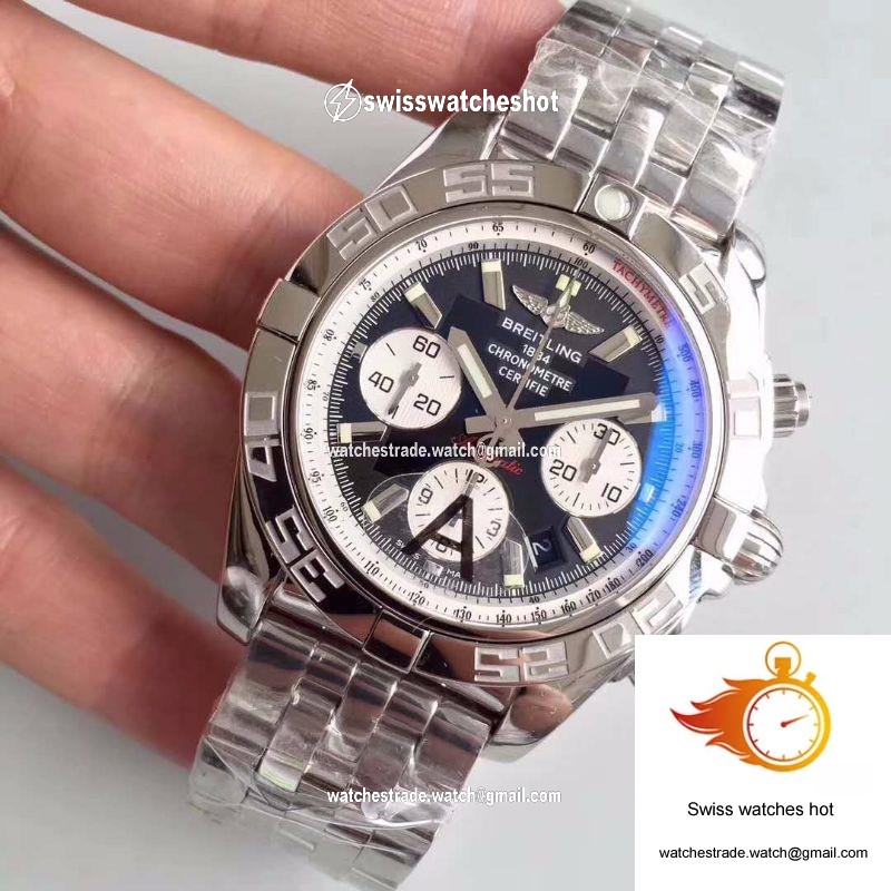 Breitling Chronomat 44MM AB011012/B967/375A GF Factory Dark Blue Dial 3