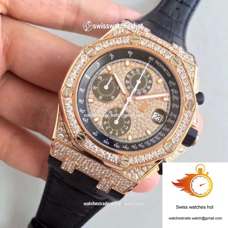 Audemars Piguet Royal Oak Offshore 26067OR.ZZ.D002CR.01 JF Factory V3 Diamond Dial 3