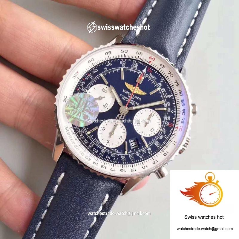 Breitling Navitimer 01 AB012012/BB01/437X/A20BA.1 JF Factory Blue Dial 3