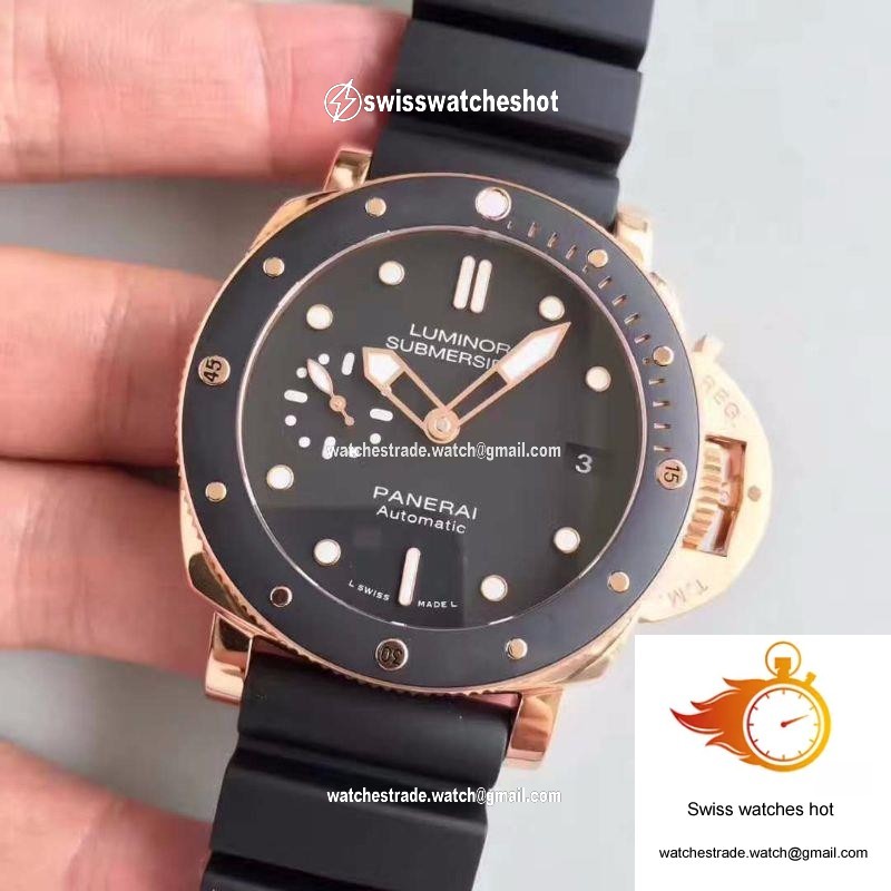 Panerai Luminor Submersible PAM684 XF Factory Black Dial 3