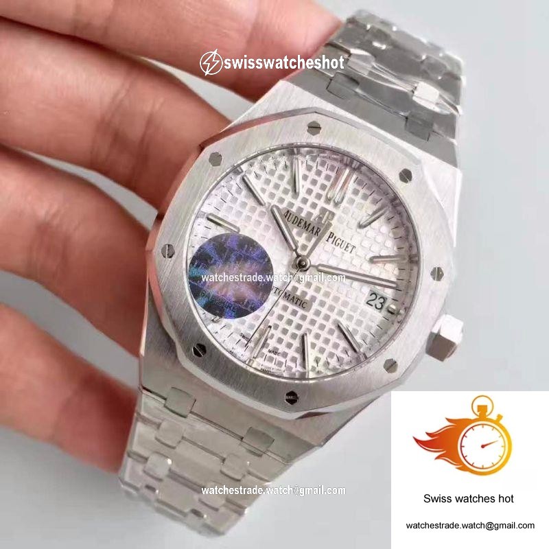 Audemars Piguet Royal Oak 15400 Silver Dial JF Factory V5 3