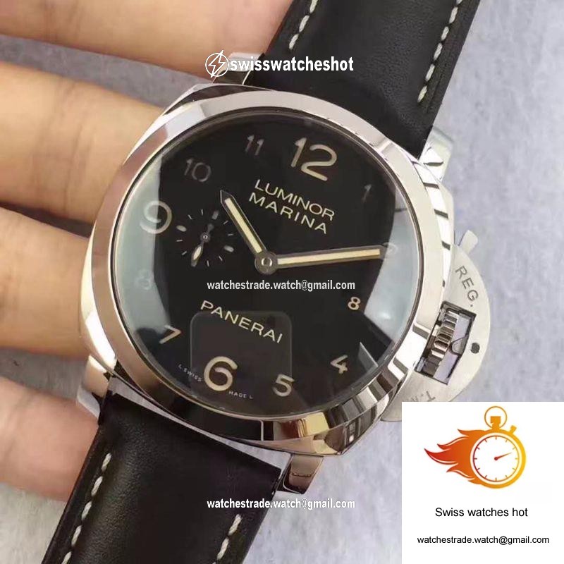 Panerai Luminor Marina 1950 3 Days PAM359 VS Factory V2 Black Dial 3