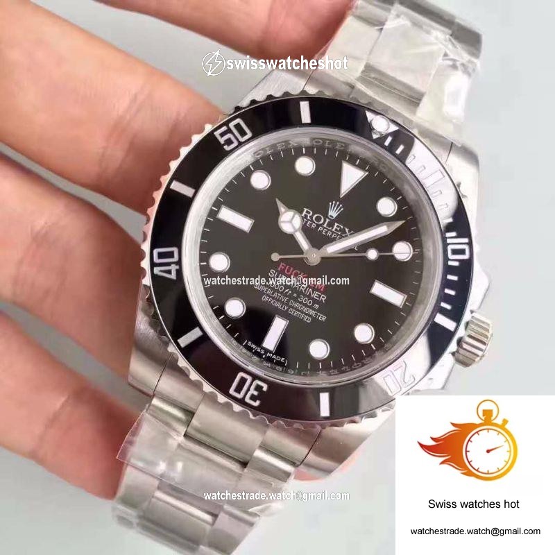 Rolex Submariner 114060 Noob Factory V9 Black Dial 3