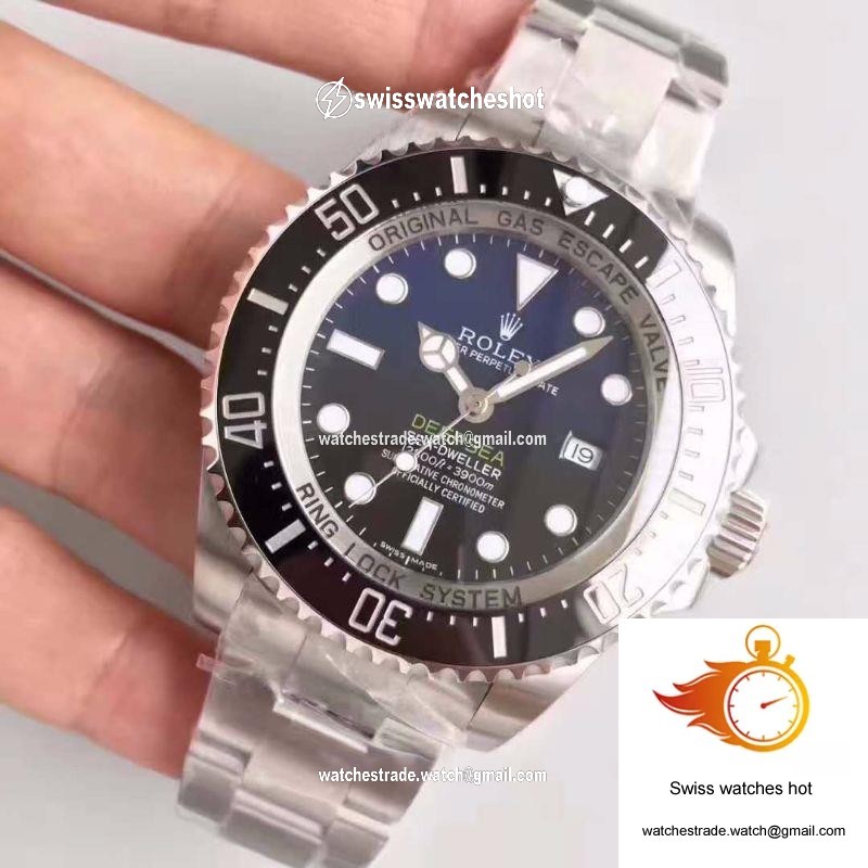 Rolex Deepsea 116660 D-BLUE AR Factory Stainless Steel 904L Blue Gradient Black Dial 3