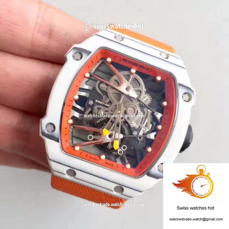 Richard Mille RM27-02 Forged Carbon Black and Skeleton Dial 3