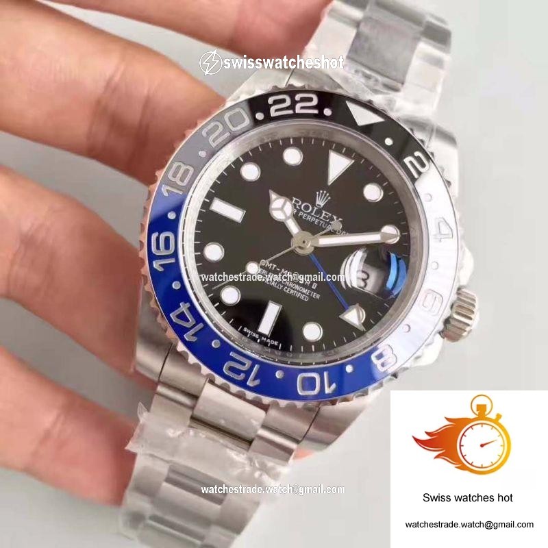 Rolex GMT Master II 116710BLNR Noob Factory V8 Black Dial 3