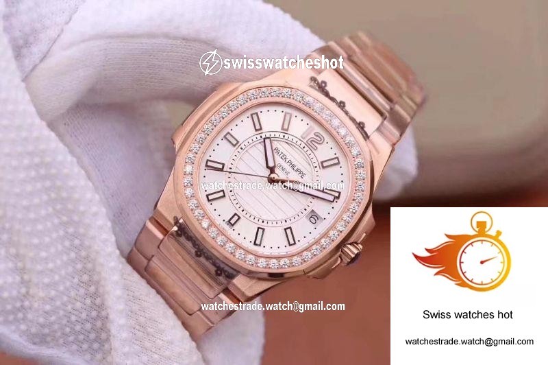 Patek Philippe Nautilus Ladies 7010/1R-011 Silver Dial 3