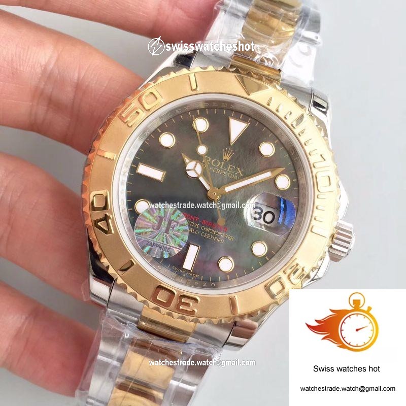Rolex Yacht Master 116621 40mm JF Factory Patina Dial 3